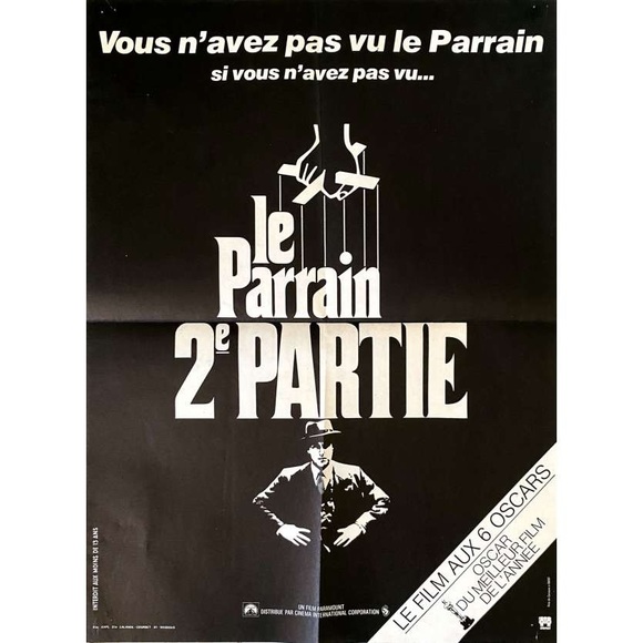 Original Godfather Part II French cinema poster - Picture 1 of 1